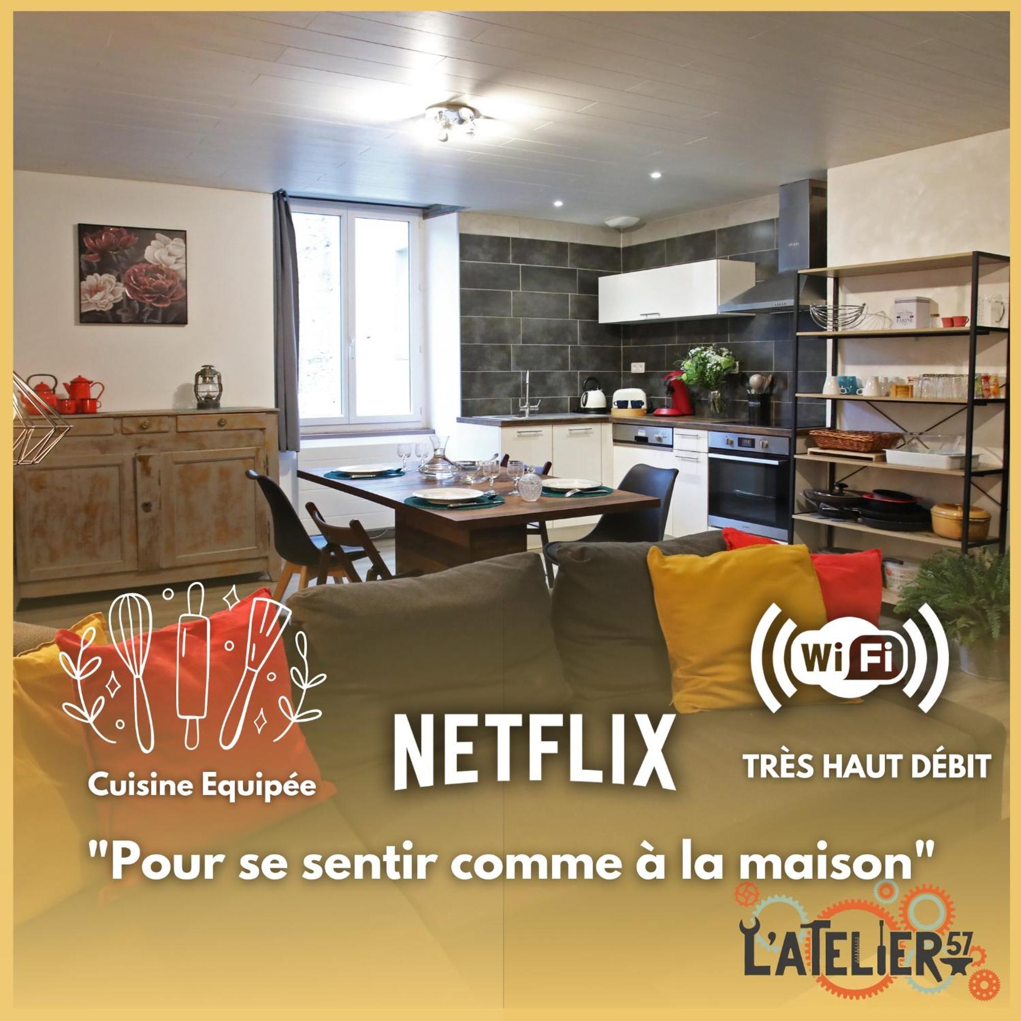 L'Atelier 57 - Votre Meuble Authentique ! Apartment Arbois Exterior foto